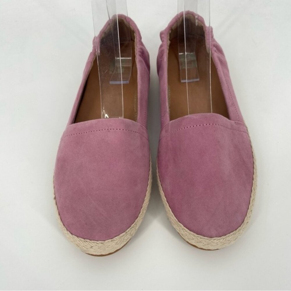Fitflop pink suede espadrilles closed toe Size 6 - Picture 2 of 12